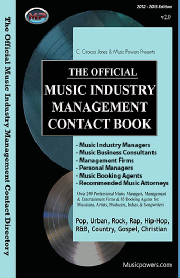Official Music Industry Manager, Booking, Attorneys